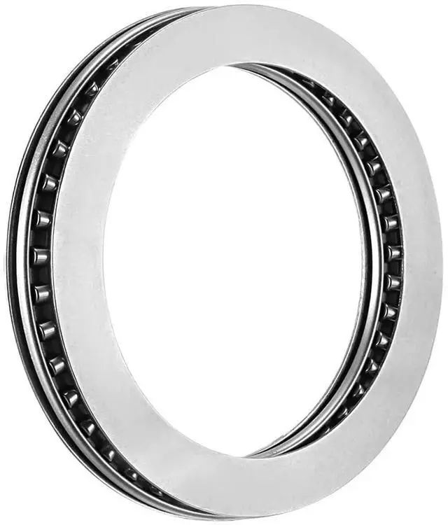 Main image of 1pcs Needle Roller Thrust Bearings with Bearing Washers AXK+2AS 8mm-80mm Bore Dia 19mm-105mm OD 4mm-6mm(AXK4565 (45x65x5))
