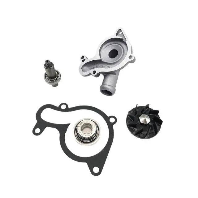 Alt view image 6 of 6 - Motorcycle Water Pump Repair Kit Seals Gasket Shafts O-Ring Set for NC450 ZS194MQ-2 Engine Parts(No.2 Pump Shaft)