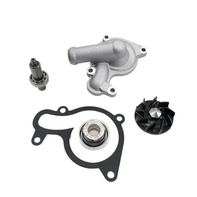 Alt view image 4 of 6 - Motorcycle Water Pump Repair Kit Seals Gasket Shafts O-Ring Set for NC450 ZS194MQ-2 Engine Parts(No.2 Pump Shaft)