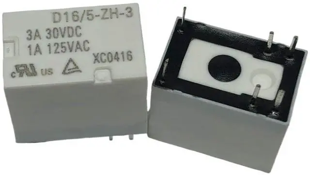 Main image of 1pcs 16 5-ZH-3 (4100-5V) Relay 6pins