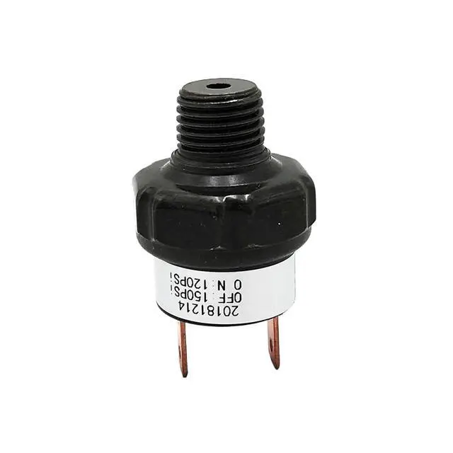 Alt view image 3 of 5 - 120-150 PSI NPT 1/4 Type Air Pressure Switch Pressure Sensor 12V(120-150 PSI)