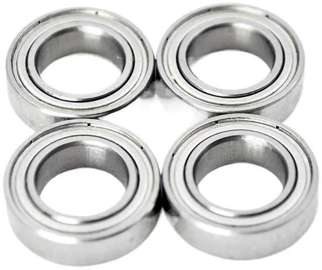 Alt view image 4 of 4 - 10/50pcs Small Bearings 2mm 3mm 4mm 5mm 6mm 7mm 8mm 9mm 10mm Bore 3x7x3 5x10x4 5x11x4 8x22x7 10x15x4 mm Miniature Bearing(10Pcs,3x8x3mm)