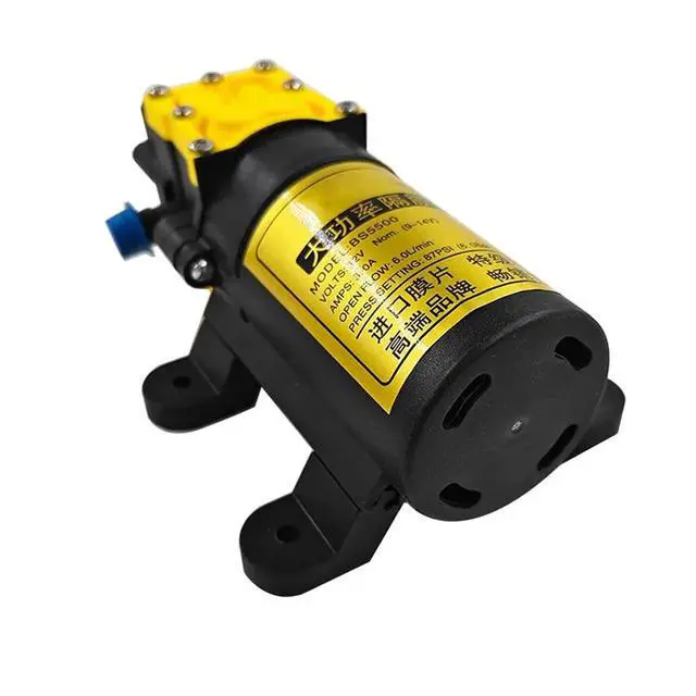 Alt view image 6 of 7 - 12V 8.0L High Pressure Agricultural Spray Pump Self-Priming Diaphragm Water Pump for Pesticide Application in Farming(Reflux-8.0L)