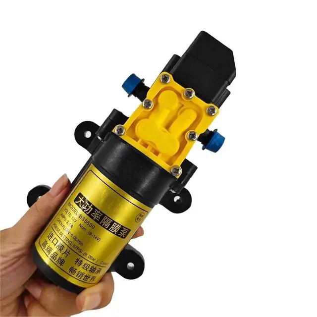 Alt view image 5 of 7 - 12V 8.0L High Pressure Agricultural Spray Pump Self-Priming Diaphragm Water Pump for Pesticide Application in Farming(Reflux-8.0L)