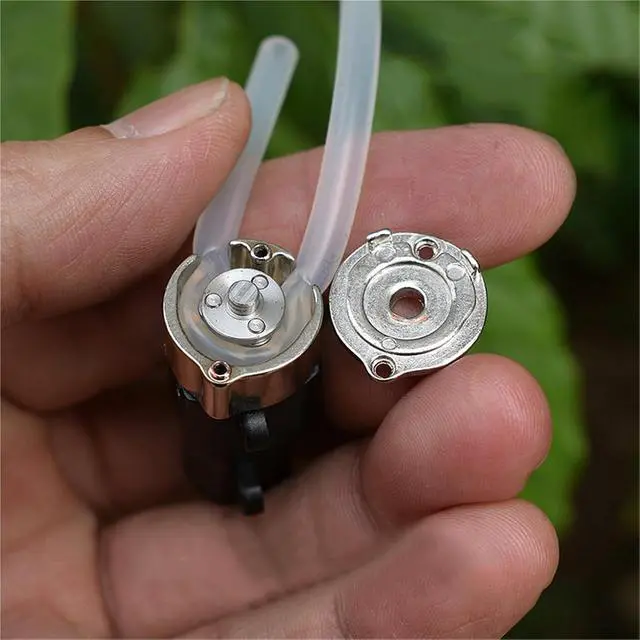 Alt view image 5 of 7 - 3V 3.7V Micro Peristaltic Pump Squeezing Dosing Pump Mini N20 Full Metal Gear Metering Pump Lab Analytic Drip Flow Control