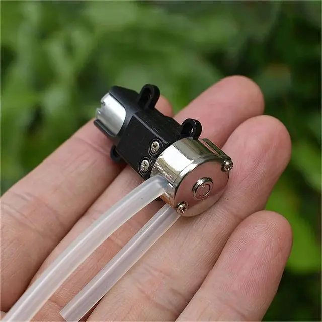 Alt view image 6 of 7 - 3V 3.7V Micro Peristaltic Pump Squeezing Dosing Pump Mini N20 Full Metal Gear Metering Pump Lab Analytic Drip Flow Control