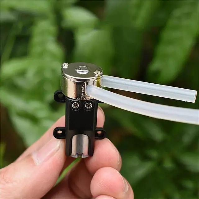 Alt view image 7 of 7 - 3V 3.7V Micro Peristaltic Pump Squeezing Dosing Pump Mini N20 Full Metal Gear Metering Pump Lab Analytic Drip Flow Control