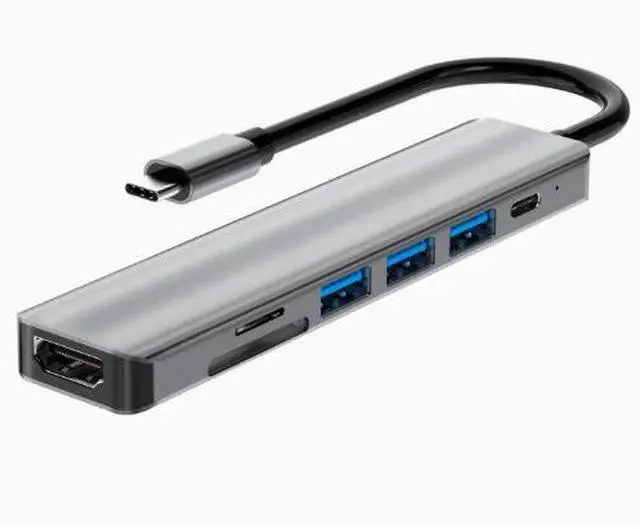 Alt view image 2 of 3 - 7-in-1 USB 3.0 docking station compatible with Apple