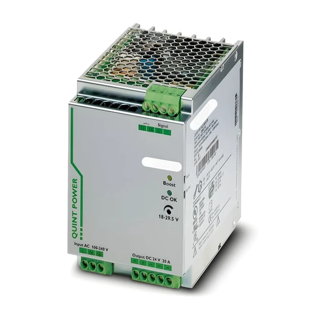 Main image of QUINT-PS/1AC/24DC/20 Power Supply Unit 2866776 REV 10