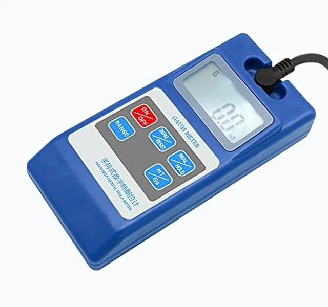 Main image of Digital Gauss/Tesla Meter WT10A - 2000mT Magnetic Field Tester with Data Hold, Peak Value, Auto Zero, mT/Gs Switch for Permanent Magnets, Motors, Speakers (Portable & Lightweight)