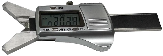 Main image of Digital Radius Gauge Radius and Chamfer Measurement,Range: R1-30mm, C1-18mm, Resolution: 0.01mm
