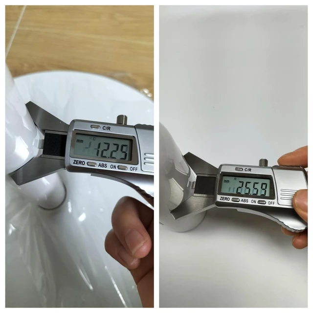 Alt view image 4 of 4 - Digital Radius Gauge Radius and Chamfer Measurement,Range: R1-30mm, C1-18mm, Resolution: 0.01mm