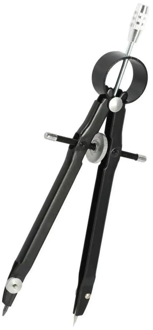 Alt view image 2 of 2 - Advanced! Professional Compass, Compass Geometry Set with Lock, Math and Precision Compass, l and Durable for Solid and Plan