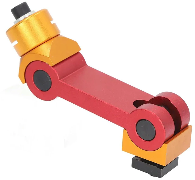 Alt view image 3 of 3 - CNC Work Stop Locator Adjustable Vise Stop Limiter Mill Machine Workpiece for T Slot