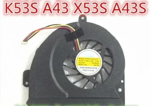 Main image of For K53S A53S A43 X53S A43S K53SJ X43S X54H Fan
