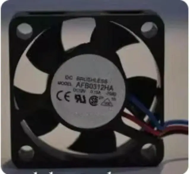 Alt view image 2 of 3 - CPU Cooling Fan for Delta AFB0312HA 7G82 DC 12V 0.15A Frequency converter Cooler Fan 30x30x10mm