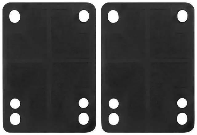 Main image of Pack of 2 Rubber Skateboard Riser Pad 1/8 Inch 3mm Thick for Skateboard Decks