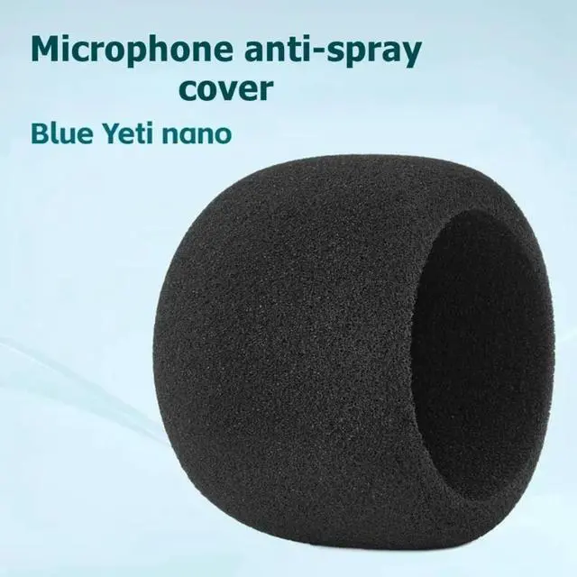 Alt view image 3 of 3 - Anti-Spray Cover For Blue Yeti Nano For Blue Yeti Nano Microphone- Filter Included