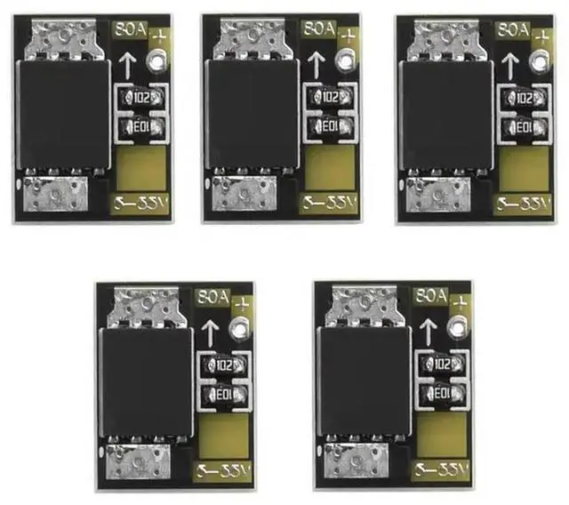 Main image of PWM Regulation 80A High Power MOS Trigger Switch Driver Module Field Effect Tube 5PCS Electronic Control Panel