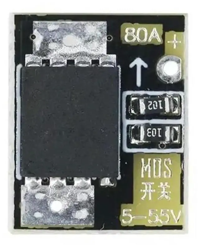 Alt view image 2 of 3 - PWM Regulation 80A High Power MOS Trigger Switch Driver Module Field Effect Tube 5PCS Electronic Control Panel