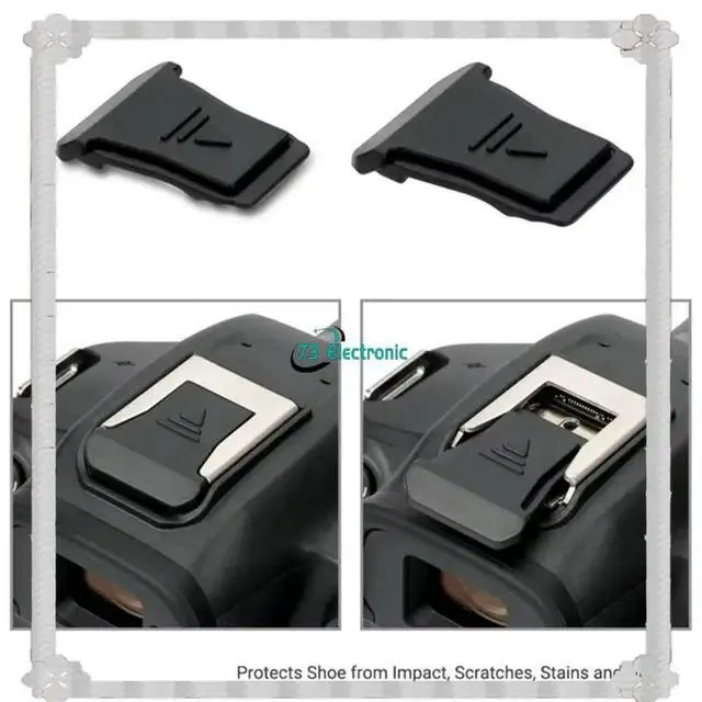 Alt view image 3 of 3 - For EOS R50 R10 R8 R7 R6 II R5C R3 5Pcs Camera Hot Shoe Cover Cap Protector Replacement Accessory