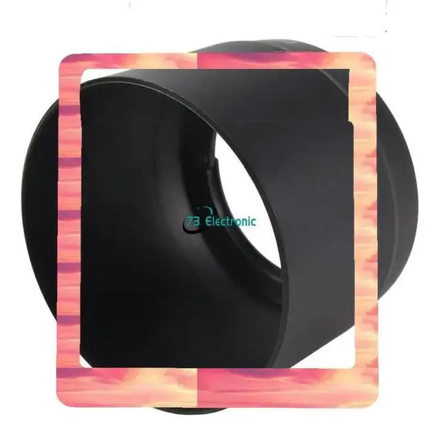Alt view image 3 of 3 - Lens Hood For 70-300Mm F/4.5-5.6 DO-IS USM, 70-300Mm F/4-5.6 IS USM Lenses(Replaced For ET-65B)