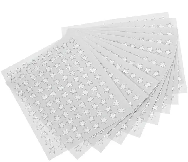 Main image of 10 Sheets Pentagram Reward Stickers Self Adhesive Stickers for Students Teacher Incentive Classroom Motivation Kindergarten