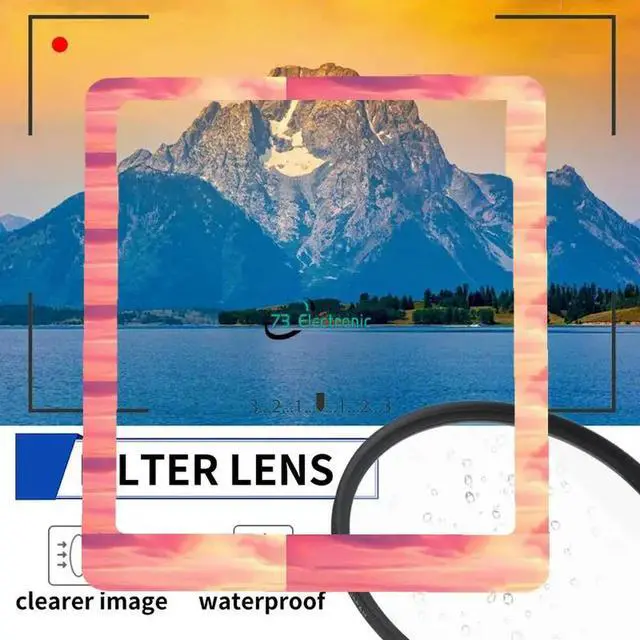 Alt view image 3 of 3 - 77Mm UV Ultra-Violet Filter Lens For DSLR Camera