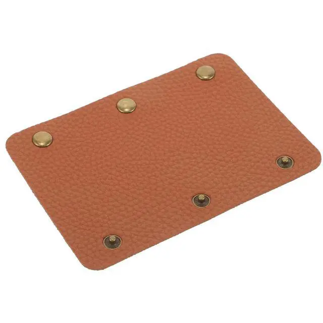 Alt view image 2 of 3 - Stylish PU Luggage Handle Cover Travel Suitcase Handle Wrap Protective Grip with Exquisite Craftsmanship Simple