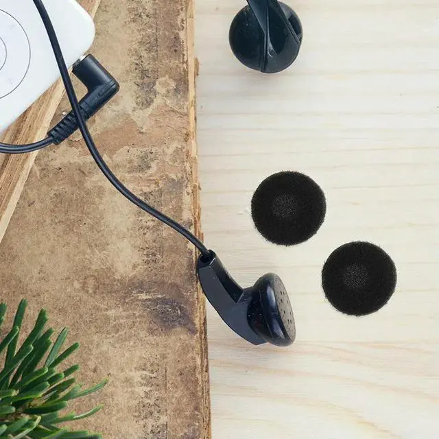 Alt view image 3 of 3 - 200Pcs Replacement Earphone Earpads Soft Comfortable Breathable Earbud Covers Earphone for Daily Use Longevity