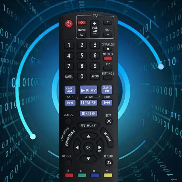 Alt view image 2 of 3 - Replacement Remote Control For Panasonic DMP-BD77 DMP-BD87 DMP-BD871 DMP-BD875 DMP-DB87P-K N2QAYB000734 Blu-Ray