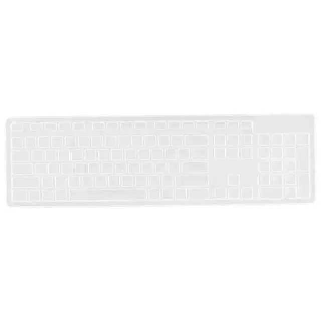 Alt view image 2 of 3 - 1Pcs Silicone Keyboard Cover Waterproof Anti Dust Spill Proof 1:1 Precision Fit for Kb216 Km636 Optiplex 3240 5460 7450