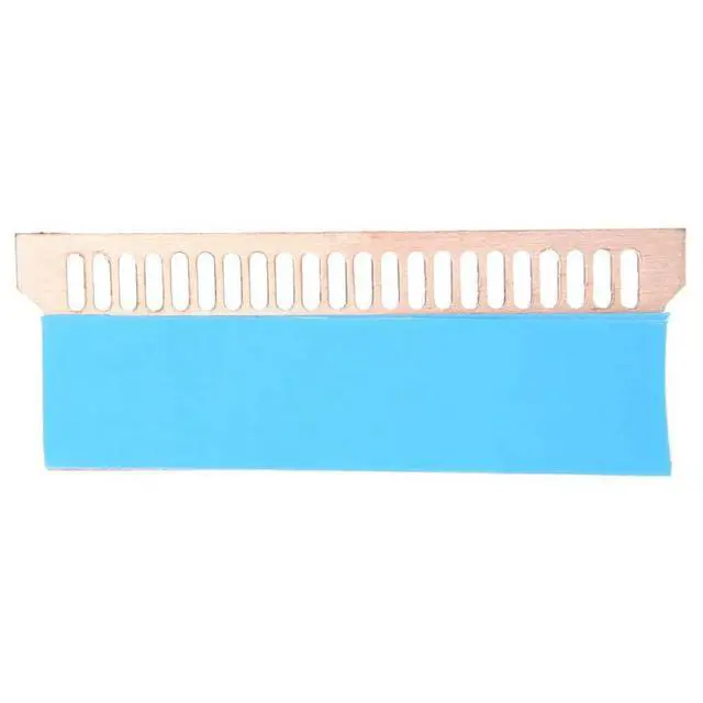 Alt view image 2 of 3 - 4 Pcs Pure Copper Notebook Gaming Laptop Memory Heatsink Cooling Radiator RAM Memory Cooler Heat Sink 0.5Mm