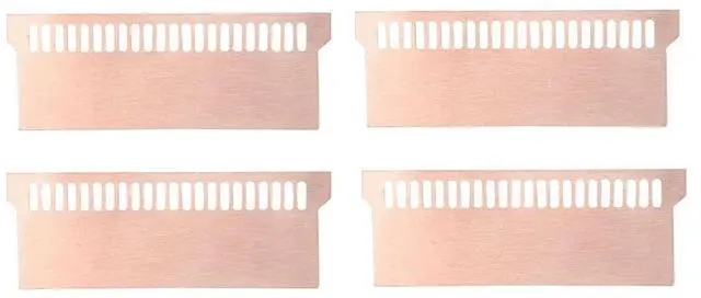 Main image of 4 Pcs Pure Copper Notebook Gaming Laptop Memory Heatsink Cooling Radiator RAM Memory Cooler Heat Sink 0.5Mm