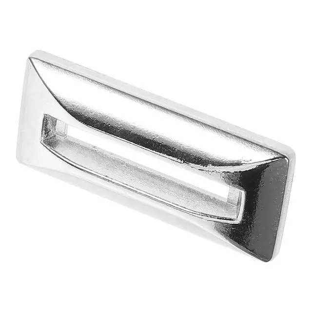 Alt view image 2 of 3 - Stainless Steel Rectangle Coin Slot Frame for Game Machines Wear-Resistant Coin Token Drop Installation Game Console