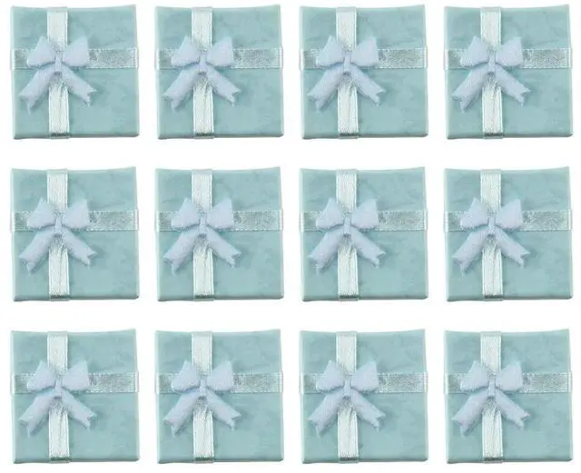 Main image of 12pcs BlueJewelry Ring Earrings Bangle Gift Boxes Cutely Small Gift Box