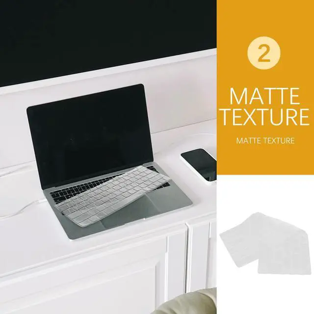 Alt view image 3 of 3 - Matte Finish Palm Rest Cover Skin for Laptop 2 Laptop Wrist Rest Protector Film Safe Eco Friendly