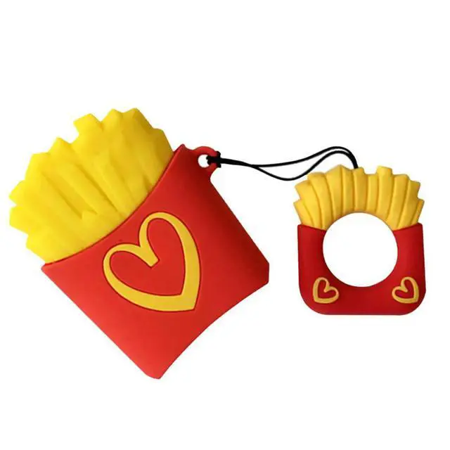 Alt view image 3 of 3 - Premium Silicone Earphone Cover Protective Case with Hanging Ring Rope for Outdoor Sports Hiking Biking