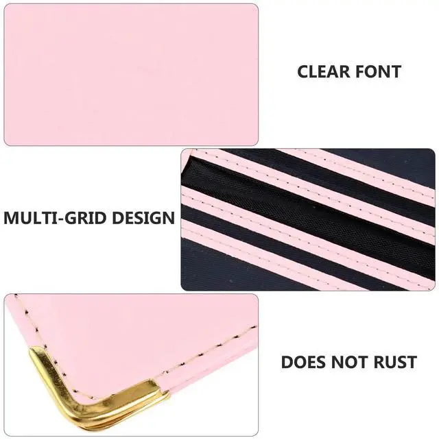 Alt view image 3 of 3 - 1Pcs Card Protector PU Bank Id Holder Multi-Grid Credit Sleeve Protective Cover for Work School Shopping Daily Use