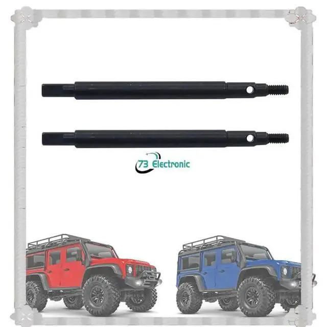 Alt view image 3 of 3 - l Rear Drive Shaft CVD Driveshaft For Traxxas TRX4M TRX-4M 1/18 RC Crawler Car Upgrade Parts Accessories