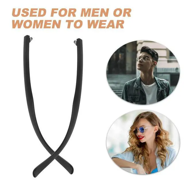 Alt view image 2 of 3 - 1Pair Eyeglasses Arms Replacement Durable Universal Glasses Arm Replacement Glasses Repair Kit Temples Eyeglasses Arm