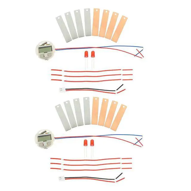 Alt view image 3 of 3 - 2 Sets Fruit Experiment Kit Potato Clock Making Kits Kids Toys Science Projects Educational Supplies Student Learning