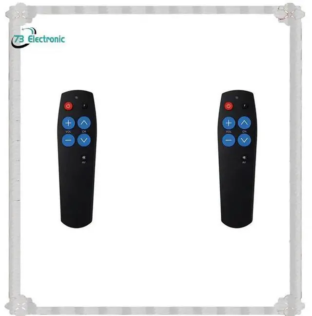 Main image of 2X Universal Learn Remote Control For Seniors,7 Big Keys Copy Code From TV STB DVD BOX Lighting Controller