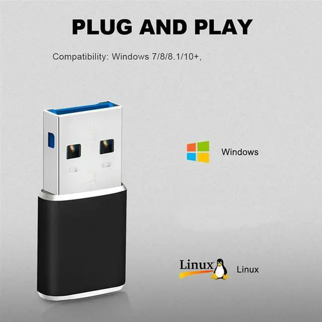 Alt view image 2 of 3 - Aluminum Mini USB 3.0 Memory Card Reader Adapter for Micro-SD Card/TF Card Reader Adapter Pc Computer Laptop