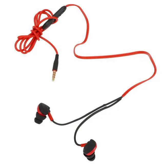 Alt view image 3 of 3 - Professional Wired in Ear Earbuds with Memory Wire Fit Sweat Resistant Enhanced Bass Hd Sound Clear Audio 3.5mm Waterproof