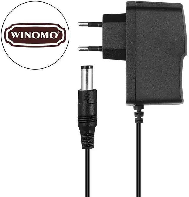Alt view image 3 of 3 - Winomo Ac 100-240V to Dc 3V 1A Power Adapter with Eu Plug 5.5mm X 2.1mm Tip Compact Travel Home Use High Efficiency
