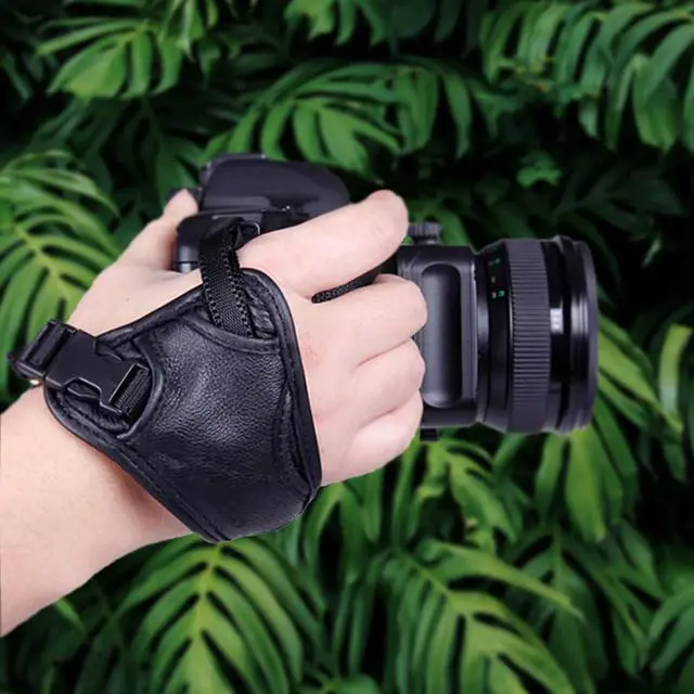 Alt view image 2 of 3 - Ergonomic Camera Wrist Strap for Dslr Mirrorless Cameras Tripod-Compatible Secure Hand Grip Protective Wristband One-Hand