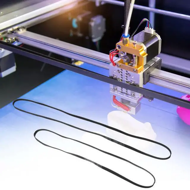Alt view image 3 of 3 - 2Pcs Gt2 Timing Belt 3D Synchronous Closed Loop Rubber Belt High Accuracy Linear Positioning for 3D Printer Cnc Machine Parts