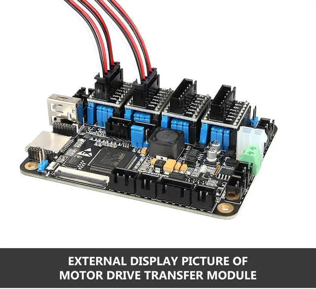 Alt view image 2 of 3 - Professional External Power Switching Module Adapter Board for Lerdge 3D Printer Fit 42Mm 57Mm 86Mm Motors 3D Printer Supply
