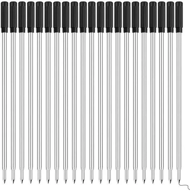 Main image of 25Pcs Decorative Gel Pen Refills Neutral Ink Fine Point Smooth Flow Leak Proof Exquisite Craftsmanship for Students Teens Office